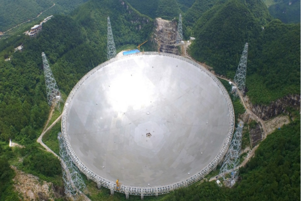 Five-hundred-meter Aperture Spherical radio Telescope